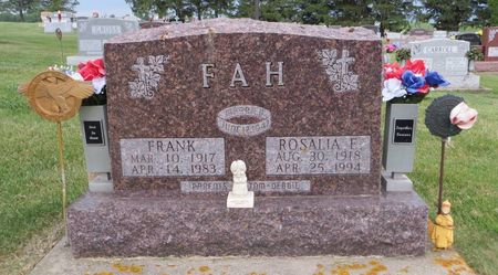 FAH, ROSALIA E. - Dubuque County, Iowa | ROSALIA E. FAH 