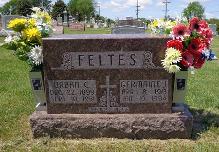 FELTES, GERMAINE J. - Dubuque County, Iowa | GERMAINE J. FELTES 