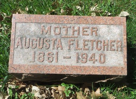 FLETCHER, AUGUSTA - Dubuque County, Iowa | AUGUSTA FLETCHER 