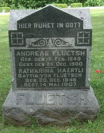 FLUETSH, KATHARINA - Dubuque County, Iowa | KATHARINA FLUETSH 