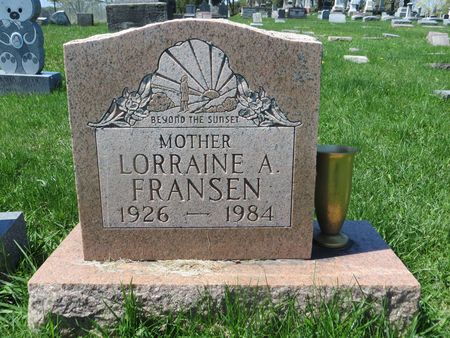FRANSEN, LORRAINE A. - Dubuque County, Iowa | LORRAINE A. FRANSEN 