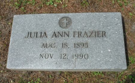 FRAZIER, JULIA ANN - Dubuque County, Iowa | JULIA ANN FRAZIER 