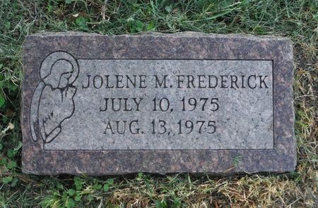 FREDERICK, JOLENE M. - Dubuque County, Iowa | JOLENE M. FREDERICK 