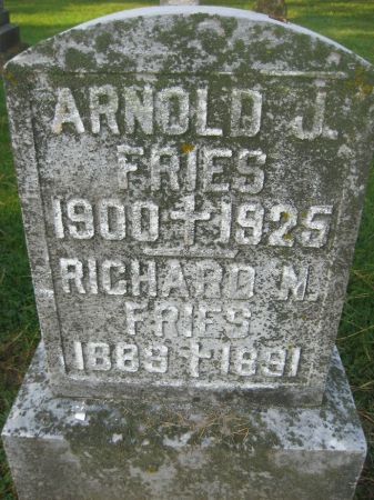 FRIES, ARNOLD J. - Dubuque County, Iowa | ARNOLD J. FRIES 