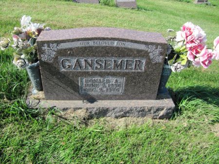 GANSEMER, DONALD A. - Dubuque County, Iowa | DONALD A. GANSEMER 