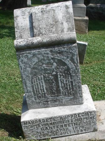 GANTENBEIN, MARGARETE RUPPRECHT - Dubuque County, Iowa | MARGARETE RUPPRECHT GANTENBEIN 