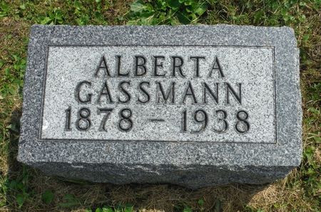 GASSMAN, ALBERTA - Dubuque County, Iowa | ALBERTA GASSMAN 