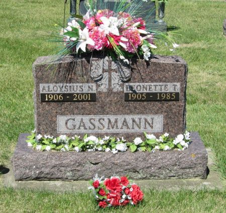 GASSMANN, ALOYSIUS N. - Dubuque County, Iowa | ALOYSIUS N. GASSMANN 
