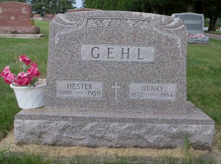 GEHL, HESTER - Dubuque County, Iowa | HESTER GEHL 