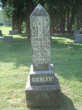 GIESLER, JOHN - Dubuque County, Iowa | JOHN GIESLER 