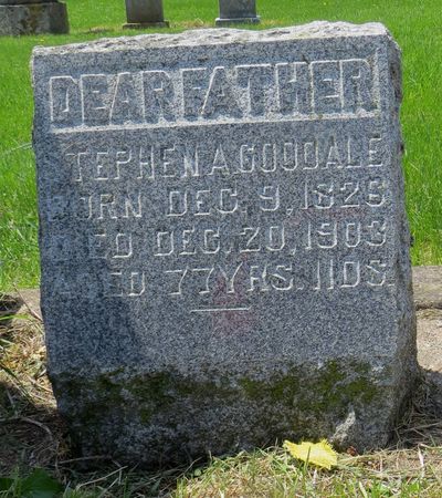 GOODALE, STEPHEN A. - Dubuque County, Iowa | STEPHEN A. GOODALE 