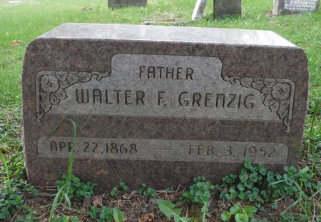 GRENZIG, WALTER F. - Dubuque County, Iowa | WALTER F. GRENZIG 