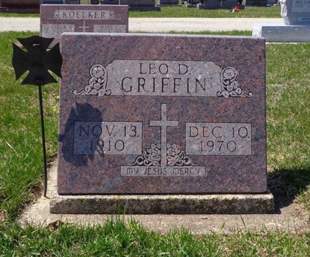 GRIFFIN, LEO D. - Dubuque County, Iowa | LEO D. GRIFFIN 