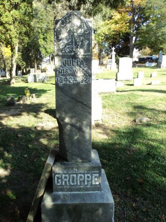 GROPPE, JULIA - Dubuque County, Iowa | JULIA GROPPE 