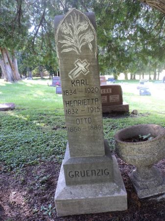GRUENZIG, KARL - Dubuque County, Iowa | KARL GRUENZIG 