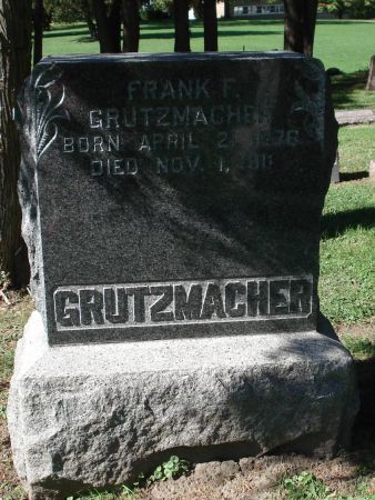 GRUTZMACHER, FRANK F. - Dubuque County, Iowa | FRANK F. GRUTZMACHER 