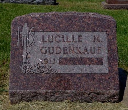 GUDENKAUF, LUCILLE M. - Dubuque County, Iowa | LUCILLE M. GUDENKAUF 