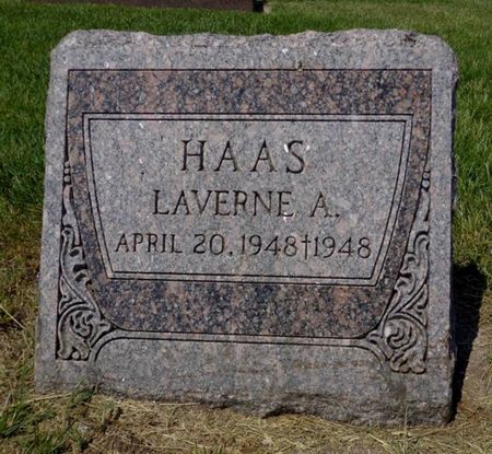 HAAS, LAVERNE A. - Dubuque County, Iowa | LAVERNE A. HAAS 