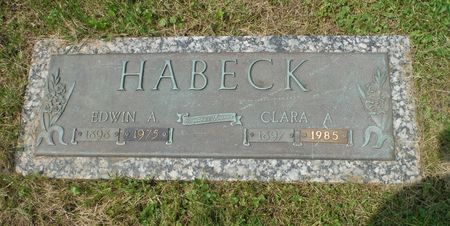 HABECK, EDWIN A. - Dubuque County, Iowa | EDWIN A. HABECK 