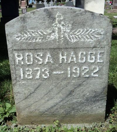 HAGGE, ROSA - Dubuque County, Iowa | ROSA HAGGE 