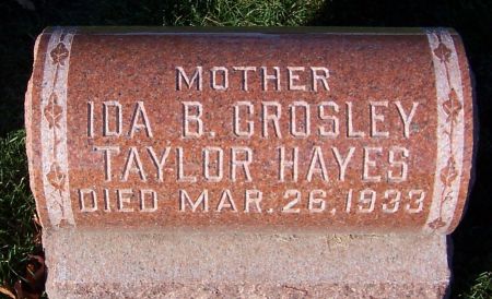 HAYES, IDA B. - Dubuque County, Iowa | IDA B. HAYES 