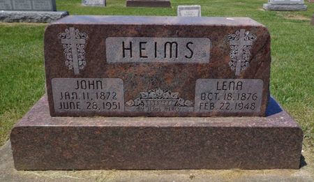 HEIMS, LENA - Dubuque County, Iowa | LENA HEIMS 