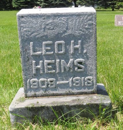 HEIMS, LEO H. - Dubuque County, Iowa | LEO H. HEIMS 