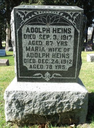 HEINS, MARIA - Dubuque County, Iowa | MARIA HEINS 