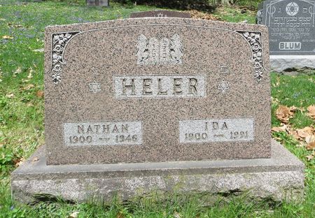 HELER, IDA - Dubuque County, Iowa | IDA HELER 