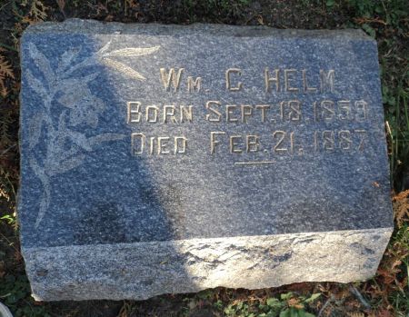 HELM, WILLIAM C. - Dubuque County, Iowa | WILLIAM C. HELM 
