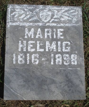 HELMIG, MARIE - Dubuque County, Iowa | MARIE HELMIG 