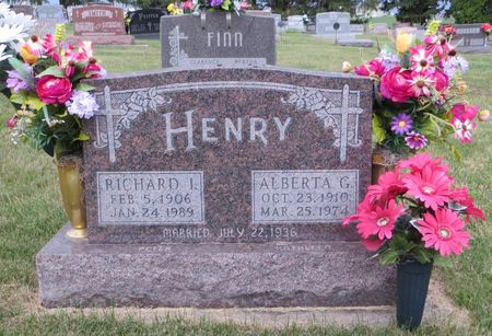 HENRY, ALBERTA G. - Dubuque County, Iowa | ALBERTA G. HENRY 