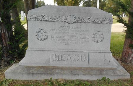 BARTON HEROD, ELIZABETH - Dubuque County, Iowa | ELIZABETH BARTON HEROD 