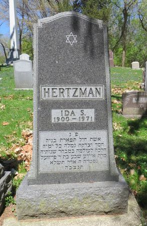 HERTZMAN, IDA S. - Dubuque County, Iowa | IDA S. HERTZMAN 