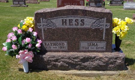 HESS, IRMA P. - Dubuque County, Iowa | IRMA P. HESS 