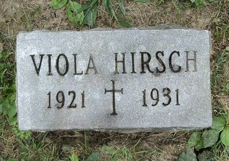 HIRSCH, VIOLA - Dubuque County, Iowa | VIOLA HIRSCH 