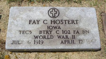HOSTERT, FAY C. - Dubuque County, Iowa | FAY C. HOSTERT 