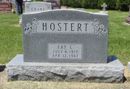 HOSTERT, FAY C. - Dubuque County, Iowa | FAY C. HOSTERT 