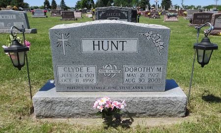 HUNT, CLYDE EDWIN 
