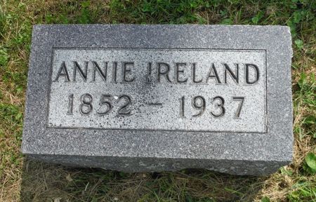 IRELAND, ANNIE - Dubuque County, Iowa | ANNIE IRELAND 