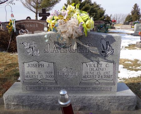 JAEGER, VILOET C. - Dubuque County, Iowa | VILOET C. JAEGER 