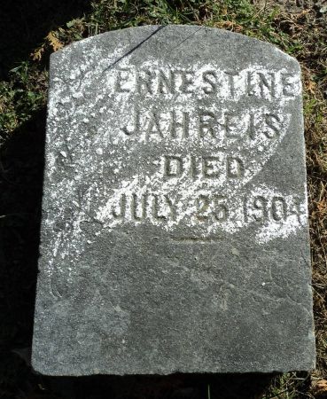 JAHREIS, ERNESTINE - Dubuque County, Iowa | ERNESTINE JAHREIS 