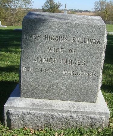 SULLIVAN JAQUES, MARY - Dubuque County, Iowa | MARY SULLIVAN JAQUES 