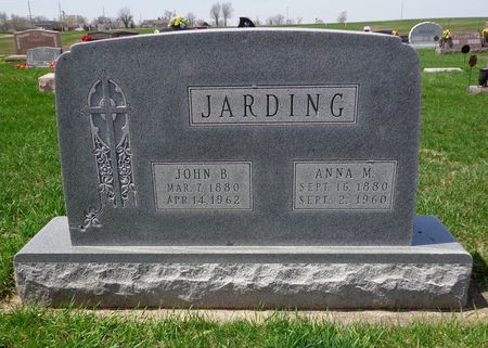 JARDING, ANNA M. - Dubuque County, Iowa | ANNA M. JARDING 