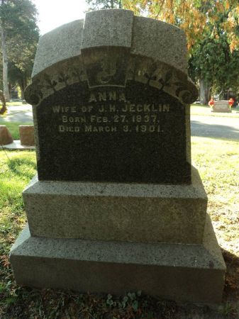 JECKLIN, ANNA - Dubuque County, Iowa | ANNA JECKLIN 