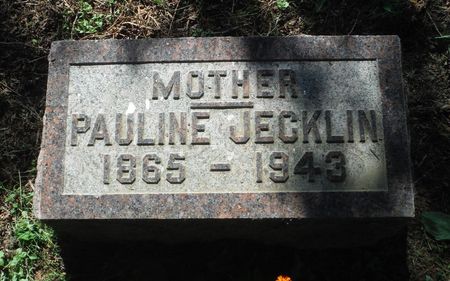 JECKLIN, PAULINE - Dubuque County, Iowa | PAULINE JECKLIN 