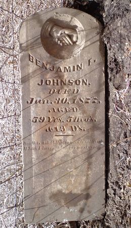 JOHNSON, BENJAMIN F. - Dubuque County, Iowa | BENJAMIN F. JOHNSON 
