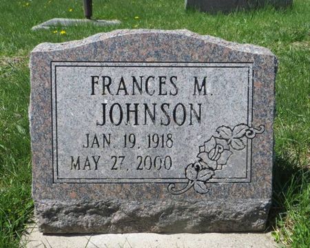 JOHNSON, FRANCES M. - Dubuque County, Iowa | FRANCES M. JOHNSON 