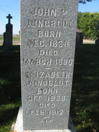 JUNGBLUT, JOHN P. - Dubuque County, Iowa | JOHN P. JUNGBLUT 