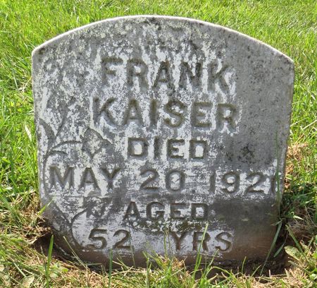 KAISER, FRANK - Dubuque County, Iowa | FRANK KAISER 
